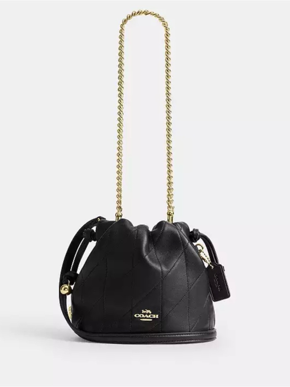 Coach Outlet Faye Mini Drawstring Bag With Quilting